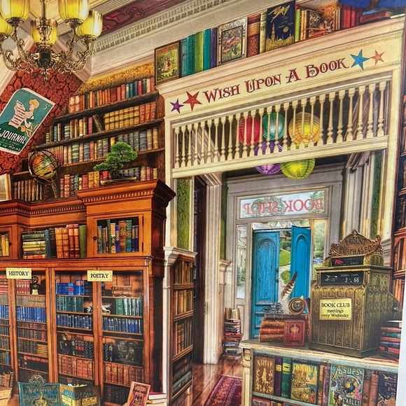 White Mountain Readers Paradise‎ Larger Pieces Puzzle. 1,000 Pieces. NWOT. - Picture 3 of 13